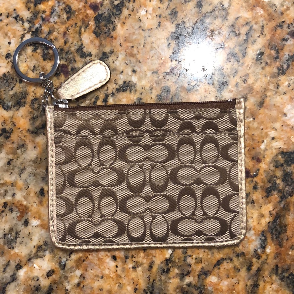 Coach Keychain Card Holder
